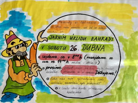 Jarní úklid zahrady